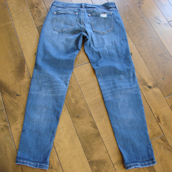 White House Black Market Girlfriend Denim Jeans 0 - Picture 7 of 8
